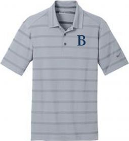 Men's Nike Dri-Fit Fade Stripe Polo, Dark Grey/Anthracite